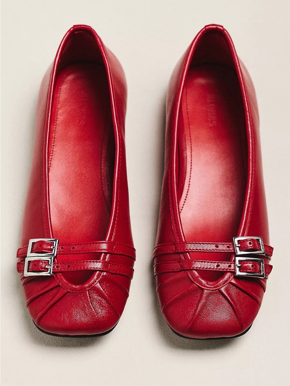 NIB ALOHAS Cendana Ballet Flats Red